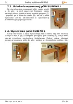 Предварительный просмотр 37 страницы Elbur RUBENS 1 Instructions For Use Manual