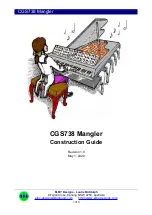 Elby Designs CGS738 Construction Manual preview