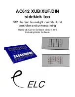 ELC AC612 DIN User Manual preview