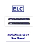 ELC DLN8GBX User Manual предпросмотр