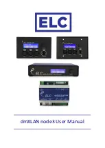 ELC dmXLAN node3 User Manual preview