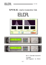 ELCA XPR-2G Manual предпросмотр