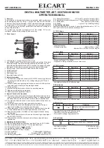 Preview for 3 page of ELCART 09/07800-00 NI2100 Operation Manual