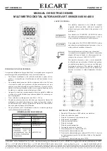 Preview for 9 page of ELCART 09/08260-00 NI 4600 Instruction And Maintenance Manual