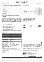 Preview for 2 page of ELCART 42/12412-00 User Manual