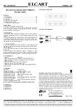 ELCART 42/12652-00 User Manual предпросмотр