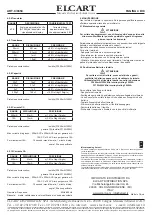 Preview for 4 page of ELCART 9/9420 User Manual