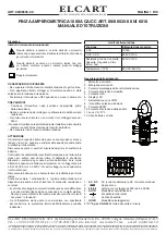 ELCART Nimex 09/08535-00 Operating Instructions Manual предпросмотр