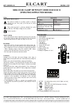 Предварительный просмотр 4 страницы ELCART Nimex 09/08535-00 Operating Instructions Manual