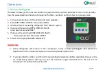 Предварительный просмотр 9 страницы ELCI EKM PLUS Operating And Service Manual