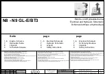 Предварительный просмотр 1 страницы elco N8 GL-E/BT3 Series Hydraulic Schematics