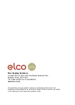 Preview for 33 page of elco THISION L Eco 100 System Manual