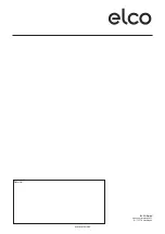 Предварительный просмотр 108 страницы elco TRIGON L PLUS Operating Manual