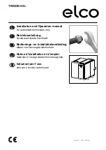 elco TRIGON XXL ECO 1050 Installation And Operation Manual preview