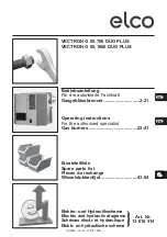 elco VECTRON G 05.1000 DUO PLUS Operating Instructions Manual preview