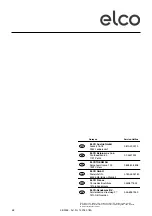 Preview for 48 page of elco VECTRON L 04.410 DUO Operating Instructions Manual