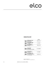 Preview for 44 page of elco VL 04.540 DP Operating Instructions Manual