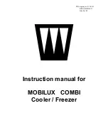 Предварительный просмотр 1 страницы Elcold MOBILUX COMBI Instruction Manual