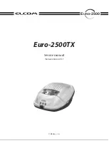 ELCOM Euro-2500 Series Service Manual preview