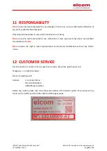 Предварительный просмотр 34 страницы ELCOM ITS24V User & Maintenance Manual