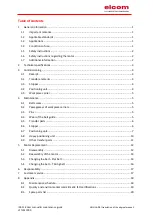 Preview for 2 page of ELCOM TLM 1000 User Manual & Maintenance Manual