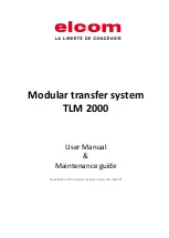 Preview for 1 page of ELCOM TLM 2000 User Manual & Maintenance Manual