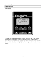 Preview for 11 page of Elcomponent EnergyPro User Manual