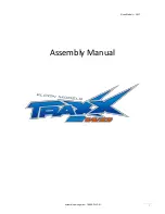 Предварительный просмотр 1 страницы Elcon Models TRAXX 2WD Assembly Manual