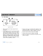 Предварительный просмотр 16 страницы Elcon EasyTrack Operating Manual