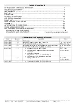 Preview for 2 page of ELCOS CAM-335 User Manual