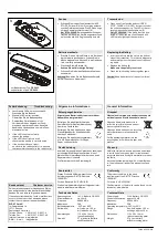 Предварительный просмотр 2 страницы Eldat Easywave RT24 Series Operating Instructions