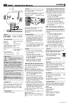 Предварительный просмотр 2 страницы Eldat RCJ01 Series Manual