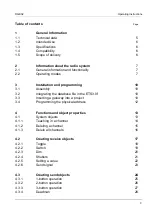 Предварительный просмотр 3 страницы Eldat RGK02 Series Operating Instructions Manual