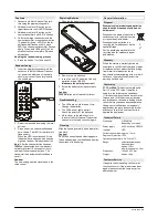 Предварительный просмотр 2 страницы Eldat RT22-3125M-01 Operating Instructions