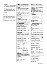 Предварительный просмотр 2 страницы Eldat RTS03 Series Operating Instructions