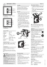 Предварительный просмотр 2 страницы Eldat RTS13E5001-01 Manual