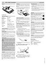 Предварительный просмотр 2 страницы Eldat secwave RT42 Startup Manual