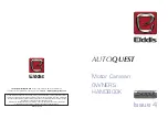 Предварительный просмотр 1 страницы elddis AUTOQUEST 115 2012 Owner'S Handbook Manual