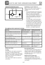 Preview for 68 page of elddis Buccaneer Owner'S Handbook Manual