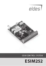 Eldes ESIM252 User Manual предпросмотр