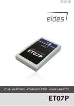 Preview for 1 page of Eldes ET07P User Manual