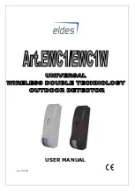 Предварительный просмотр 1 страницы Eldes EWC1 User Manual