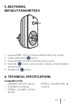 Предварительный просмотр 9 страницы Eldes EWM1 User Manual