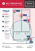 Preview for 2 page of Eldes PITBULL ALARM Installing Manual