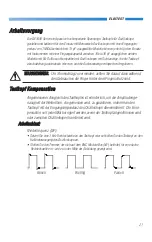 Предварительный просмотр 21 страницы Elditest GE3421 Manual