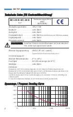 Предварительный просмотр 22 страницы Elditest GE3421 Manual