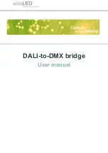 Предварительный просмотр 1 страницы eldoLED DALI-to-DMX bridge User Manual