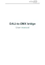 Предварительный просмотр 3 страницы eldoLED DALI-to-DMX bridge User Manual