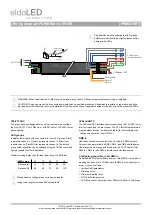 eldoLED POWERdrive 561/M Wiring Diagram предпросмотр