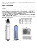 Предварительный просмотр 3 страницы Eldom Invest HPWH 120 Technical Description, Installation, Operating And Maintenance Instructions